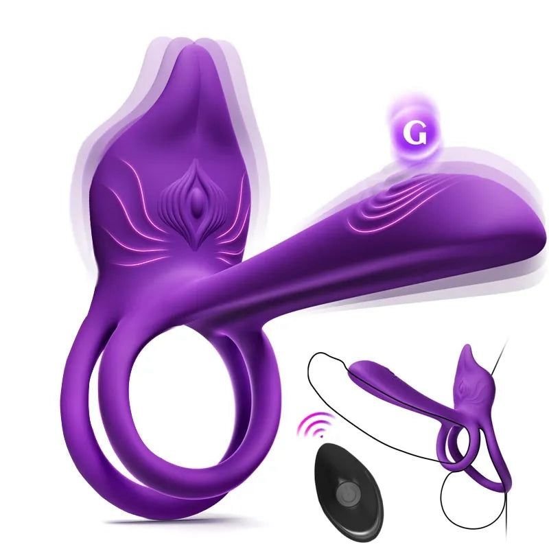 Dual Fox Ring Massager